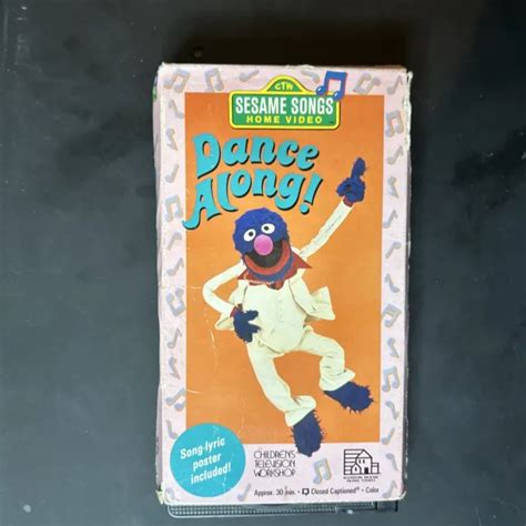 SESAME STREET: DANCE Along! VHS Songs VHS $2.70 - PicClick CA