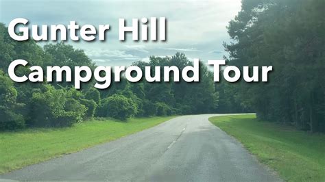 Gunter Hill COE Campground Tour - YouTube