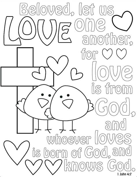 god is love coloring page - Google Search | Valentine coloring pages, Scripture coloring, Bible ...