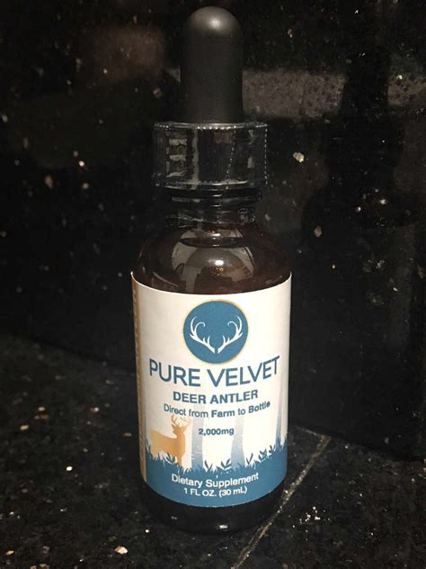 Deer Antler Drops - Why They're Better Than Velvet Sprays – Pure Velvet ...