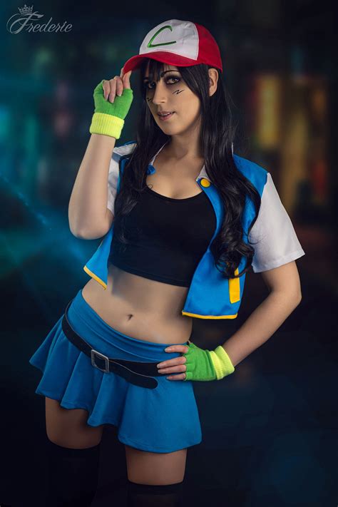 Pokemon Female Ash Cosplay