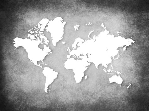 World Map Background For Powerpoint