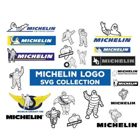 Michelin Logo Bundle SVG - Etsy