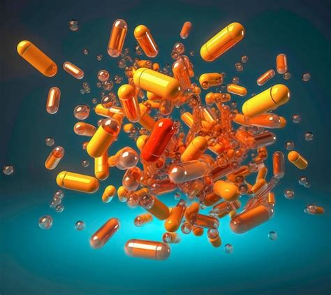 Premium AI Image | 3d medicine capsule