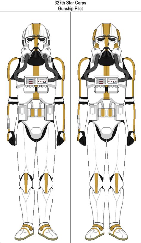 327th Star Corps Gunship Pilot by MarcusStarkiller on DeviantArt