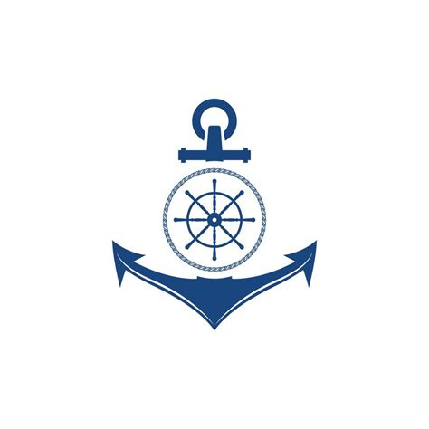 Anchor icon Logo Template vector 12755167 Vector Art at Vecteezy