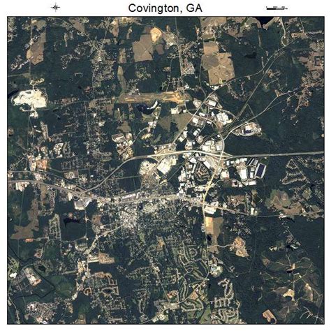 Aerial Photography Map of Covington, GA Georgia