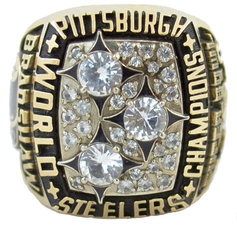 1978 Pittsburgh Steelers Super Bowl Ring | Super bowl rings, Steelers ...