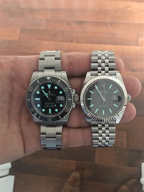 Datejust 36 vs 41 Classic v Modern | Page 3 | WatchUSeek Watch Forums