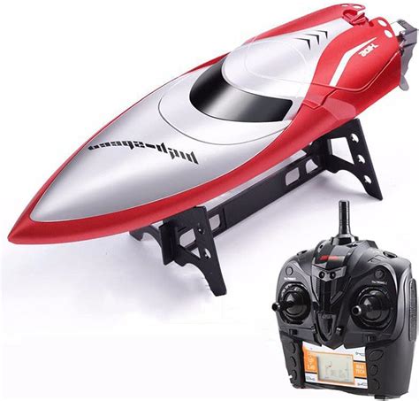 Amazon.com: 2.4 GHZ 25+ MPH Remote Control Boat, Fast RC Boats for ...