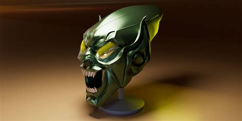 Green Goblin Helmet 3D model | CGTrader