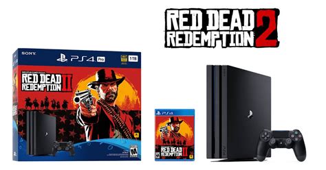 Red Dead Redemption 2 PS4 Pro Bundle Revealed