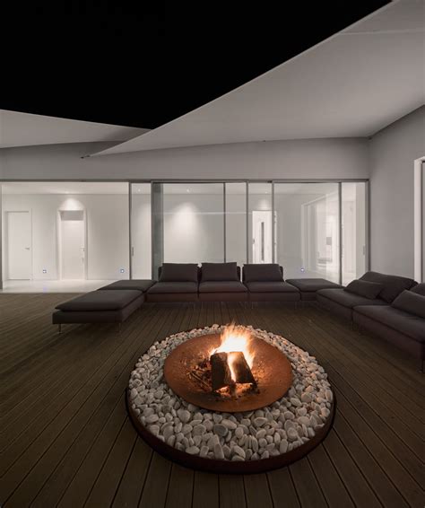 Modern Outdoor Fire Pits from Ak47 Design