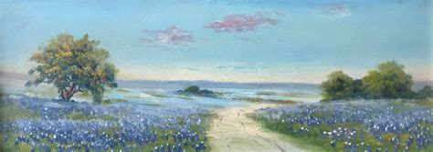 Robert Wood (G. Day) - Bluebonnet - #956 | Texas Art | Vintage Texas ...