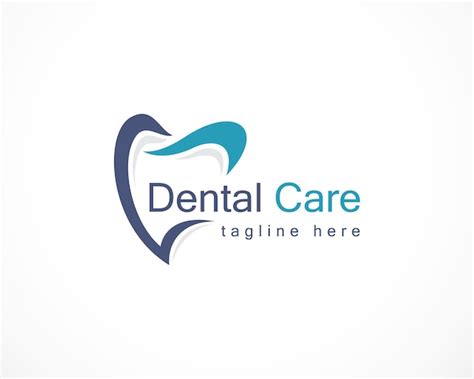 Premium Vector | Dental Logo Design Vector dental care clinic logo template