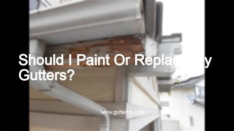 Should I Paint Or Replace My Gutters? - Gutter HQ