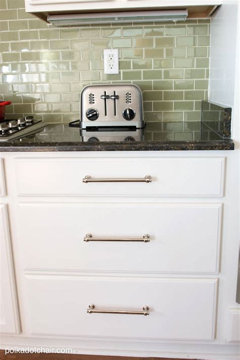 Painted Kitchen Cabinet Ideas and Kitchen Makeover Reveal - The Polka Dot Chair