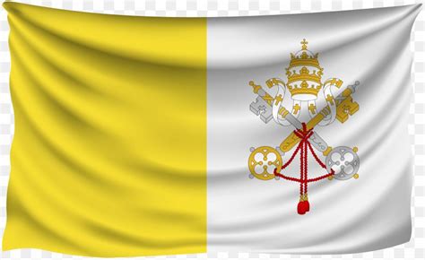 Flag Of Vatican City Holy See Papal States, PNG, 8000x4908px, Vatican ...