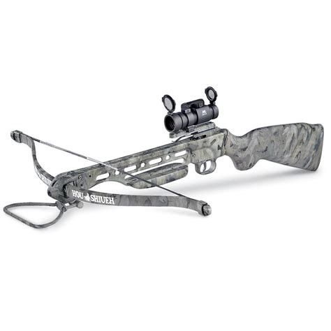 Guide Gear™ 250-lb. Compound Crossbow with Reflex Sight, Gray Camo - 20308, Crossbow Accessories ...