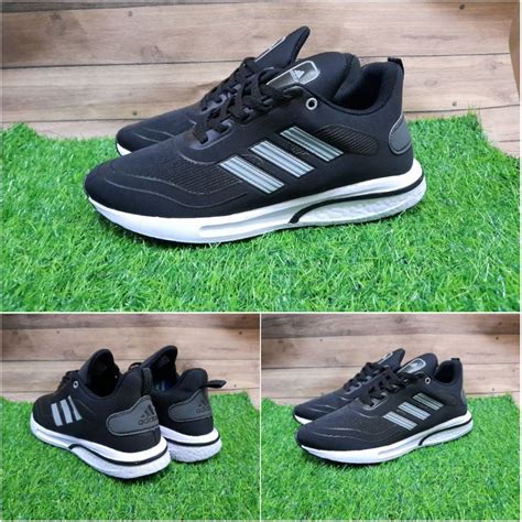 Jual Sepatu Adidas Pria Hitam Putih Neo Grade Original Zoom | Shopee ...