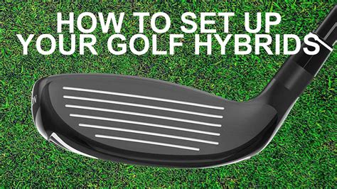 HOW TO SET UP WITH YOUR GOLF HYBRIDS - FOGOLF - FOLLOW GOLF