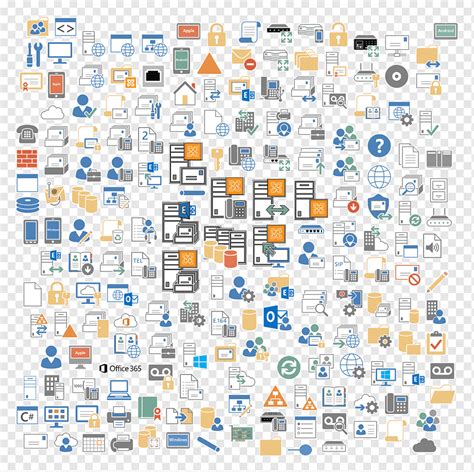 OmniGraffle Stencil Microsoft Office 365 Diyagramı Microsoft Visio ...