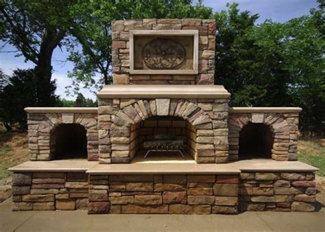 Outdoor Fireplace Kits, Masonry Fireplace, Stone Fireplace