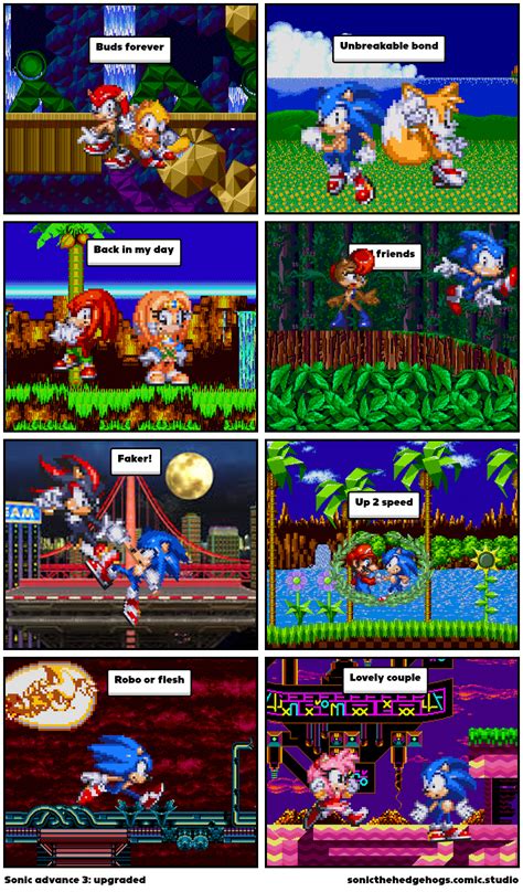 Sonic advance 3: upgraded - Comic Studio