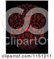 Royalty-Free (RF) Red Skull Clipart, Illustrations, Vector Graphics #1