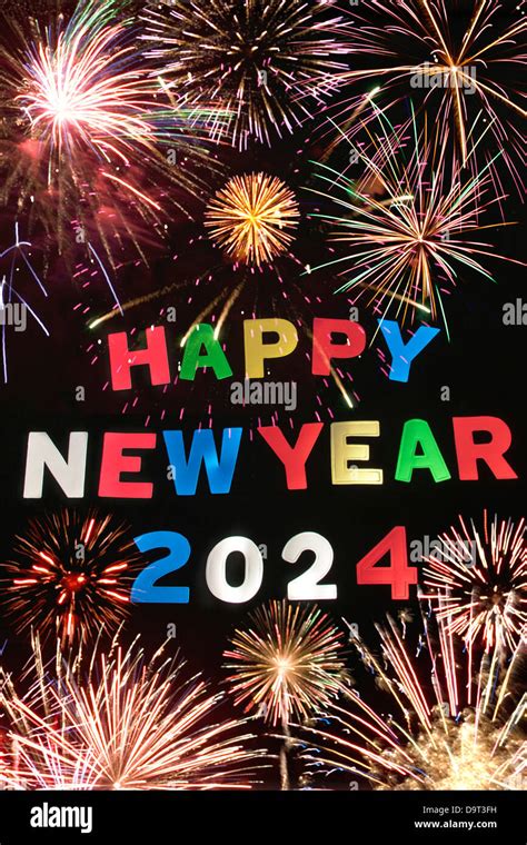 HAPPY NEW YEAR 2024 Stock Photo - Alamy