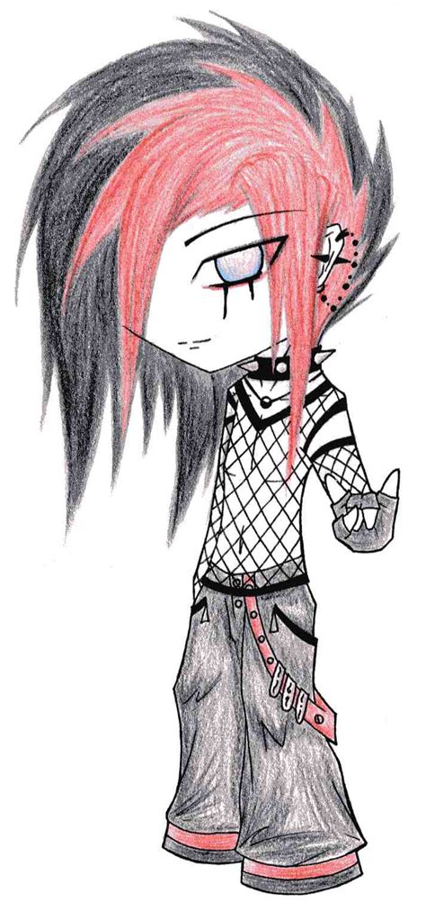 chibi emo by hdfca177 on DeviantArt