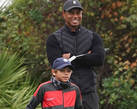 Tiger Woods Son Golf Tournament / Tiger Son Charlie All Smiles As Pnc ...