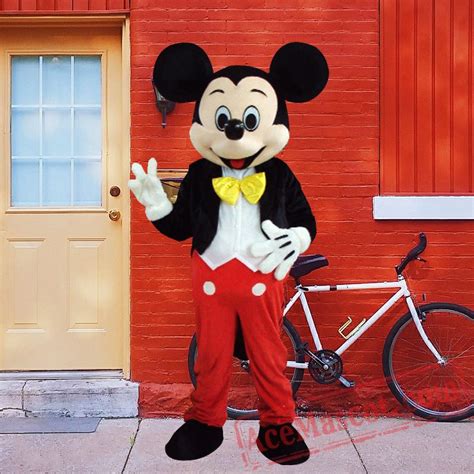 Mickey Mouse Disney Mascot Costume for Adults
