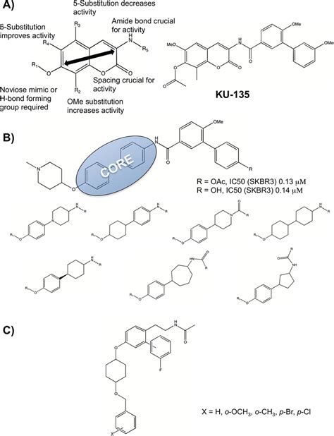 (A) Coumarin structure?activity relationships (SARs) and structure of ...