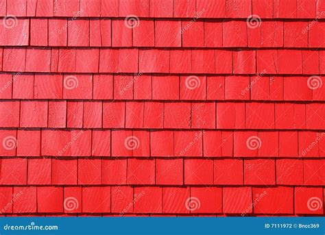 Red Shingles stock photo. Image of shingle, building, exterior - 7111972