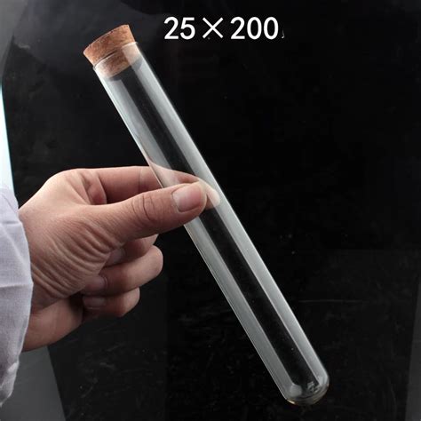 Test Tube With Cork, 25mmx200mm, Glass Tube, Glass Bottle Cork ...