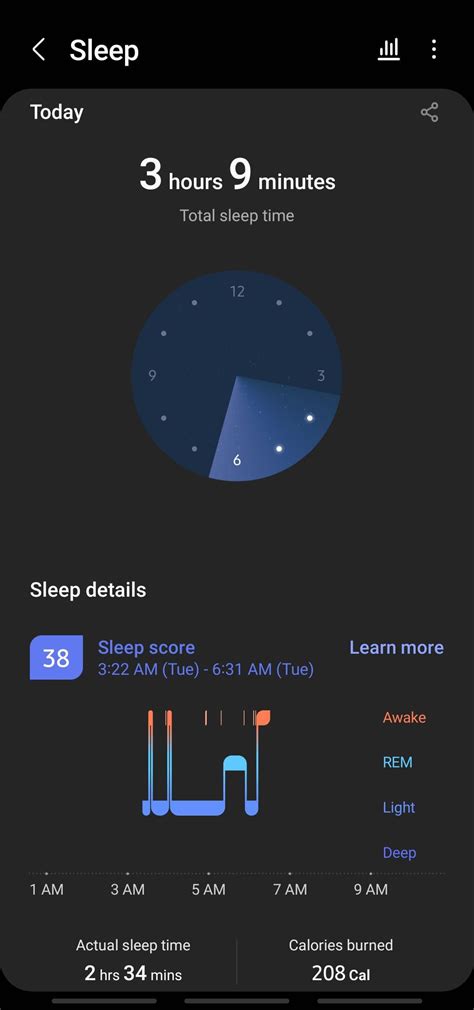 Inaccurate Sleep Tracking. 2 nights in a row now my Galaxy watch 4 only ...