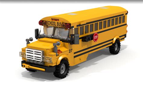 Lego City School Bus Instructions