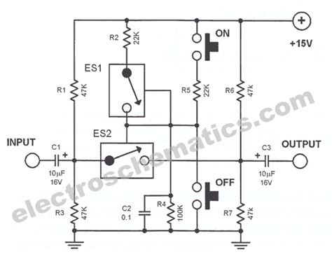 Analog Line Switch Circuit