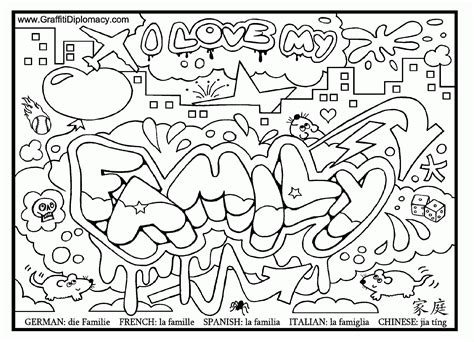 Free Cool Coloring Pages Graffiti, Download Free Cool Coloring Pages ...