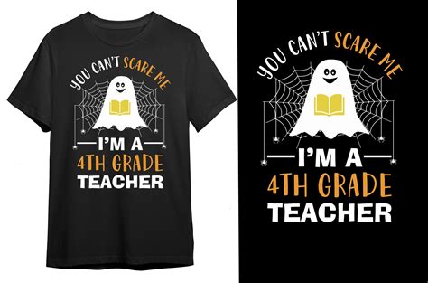 Halloween Teacher T-shirt Graphic by TshirtMaster · Creative Fabrica