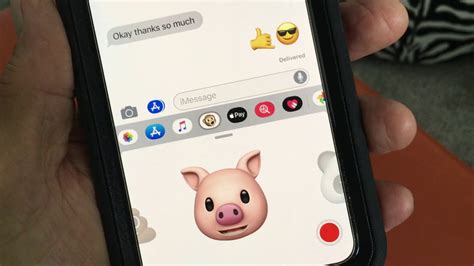 How to find the custom emoji maker in your iPhone XS Max - YouTube