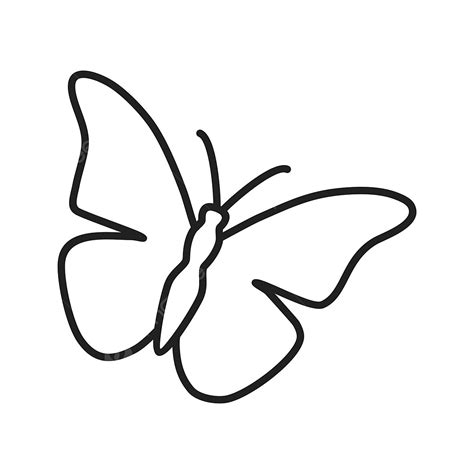 Butterfly Line Icon, Fly Drawing, Line Icons, Butterfly Icons PNG and ...