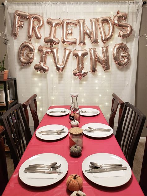 Friendsgivng decor ideas | Friendsgiving decorations, Holiday decor ...