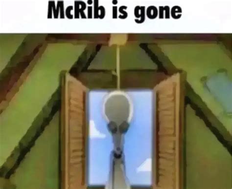 McRib is gone : r/memes