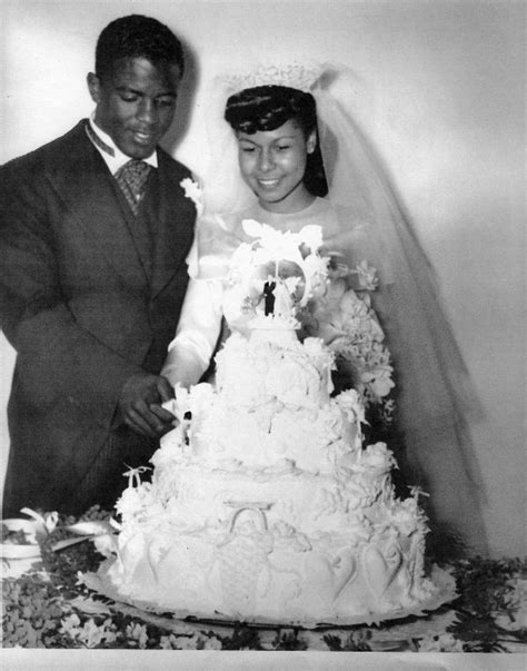 Jackie Robinson and his family “Our marriage and...