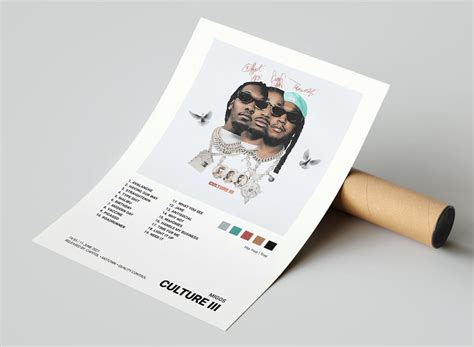 Migos - Culture III Album Cover Poster | Architeg Prints