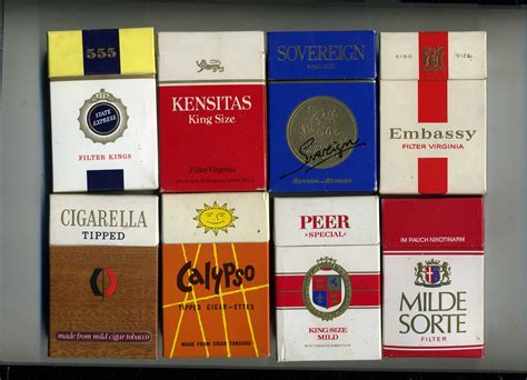Cigarette Packets - State Express 555, Kensitas King Size … | Flickr