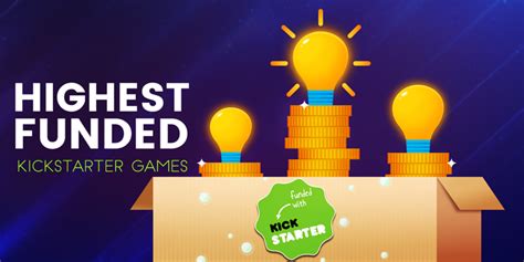 List of top 5 most funded Kickstarter games