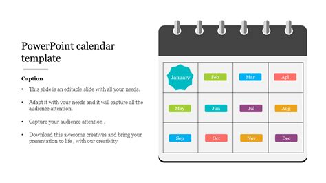 Powerpoint Calendar Template